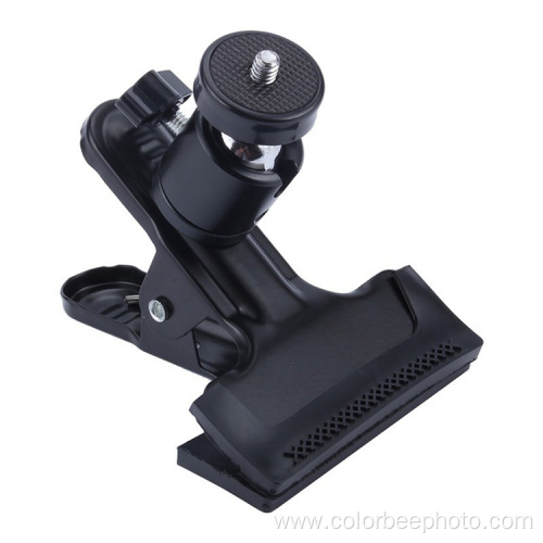 Camera Mount Clip Clamp with Ball Head